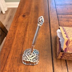 Brighton Geneva Silver Pen with Holder. New in Box